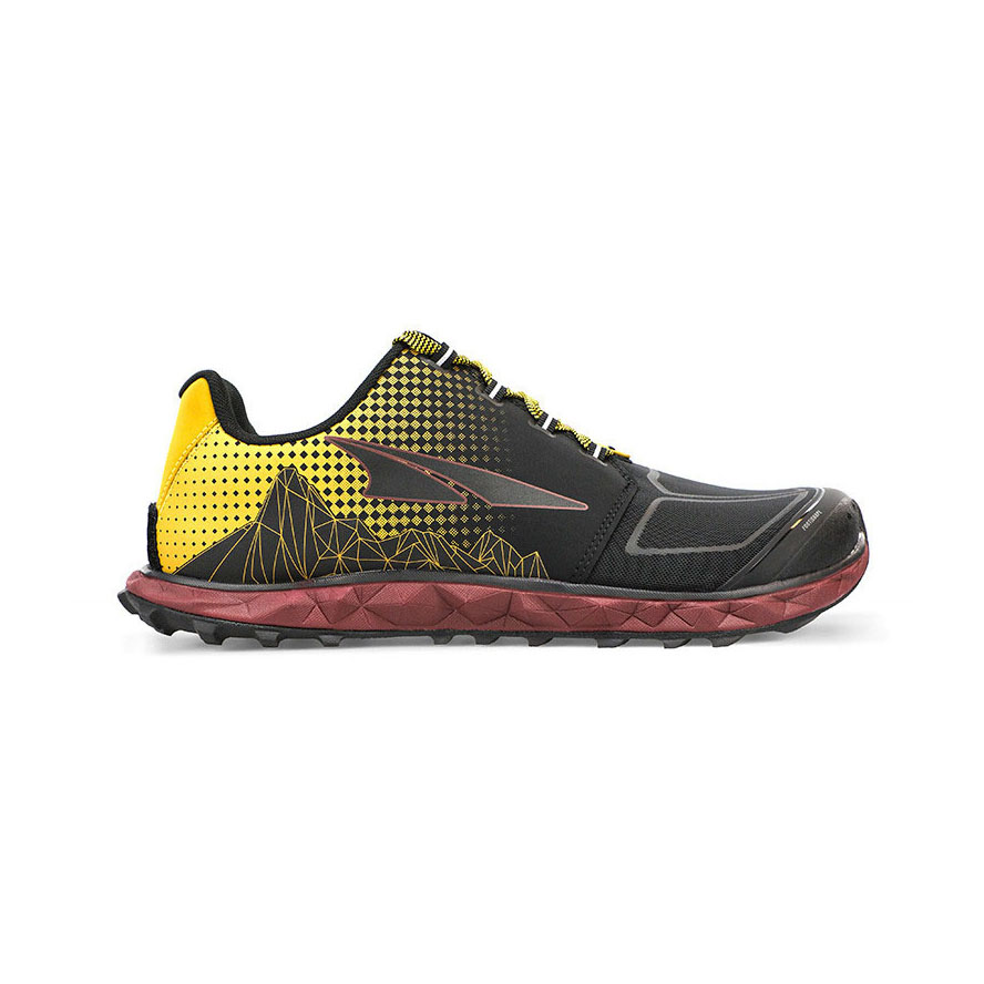 Altra Superior 4.5 Hardloopschoenen Heren Zwart/Geel (NL-JGA)